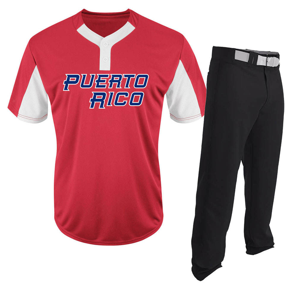 Good Quality New Design Baseball Uniform Top Quality Team Wear Baseball Uniform Set Wholesale Price Baseball Uniform